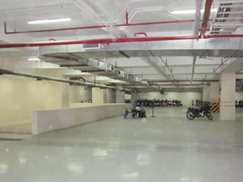 Hệ thống hút khói tầng hầm