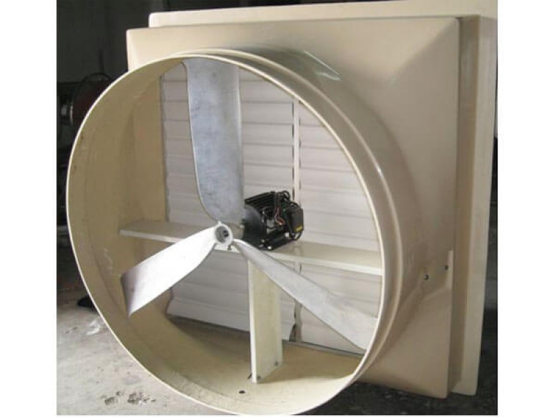 Quạt hút CN dạng loa cánh nhôm đúc ba lá